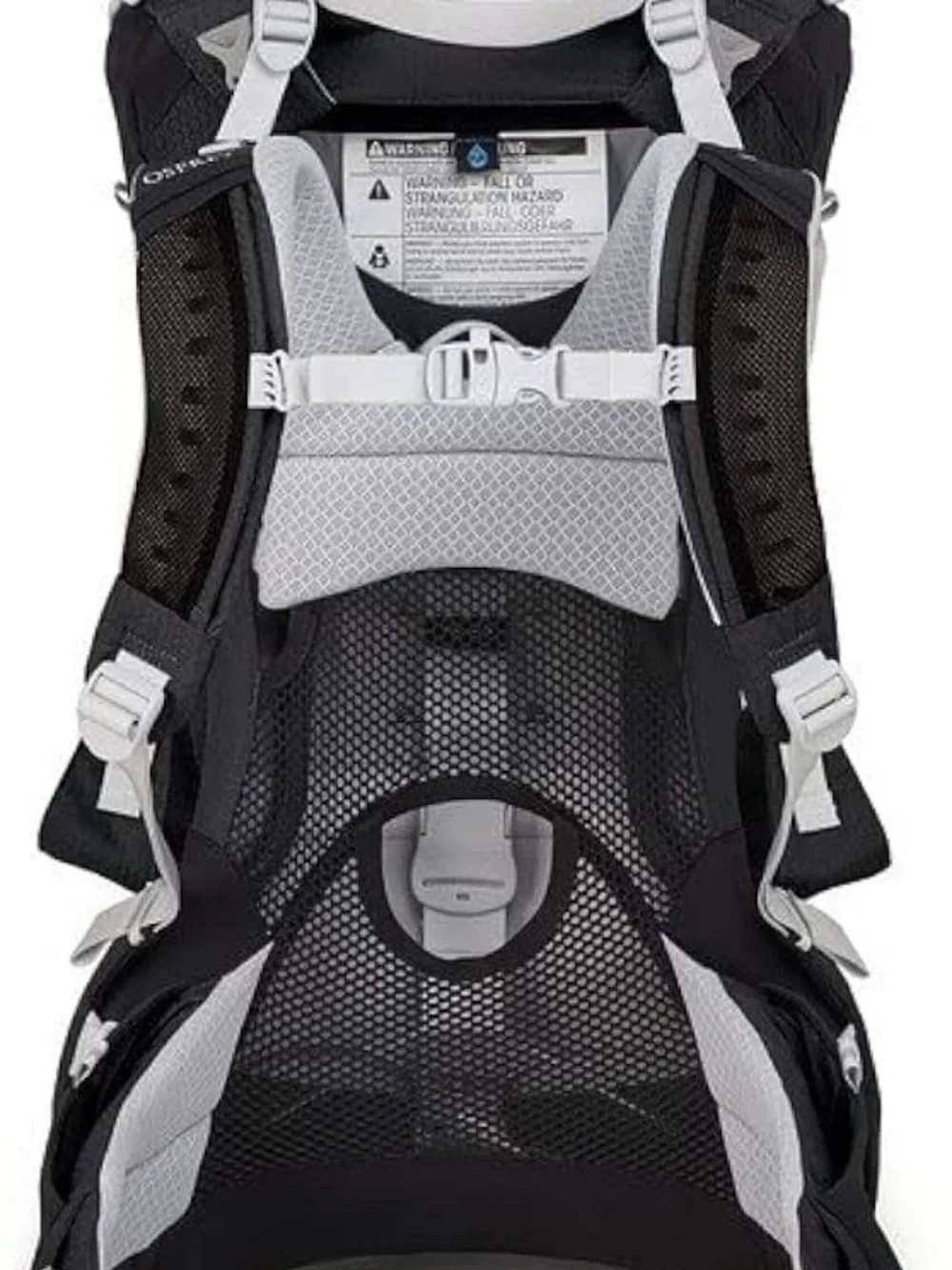 OSPREY Poco Black and Gray Child Carrier Backpack / like new